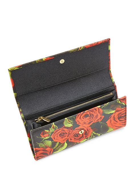 dolce gabbana yellow floral wallet|dolce and gabbana gift card.